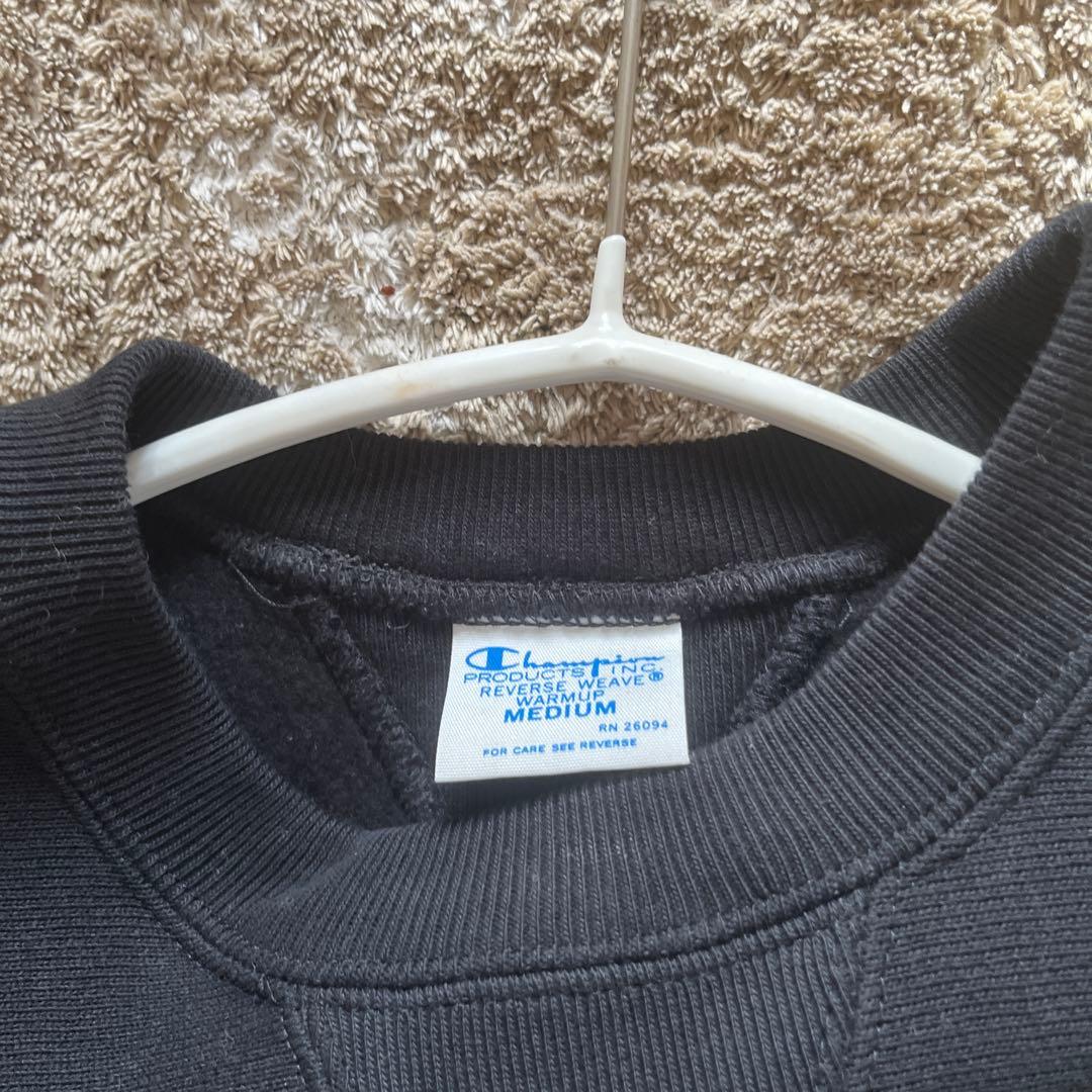 ビューティアンドユース 別注Champion プリント スウェットプルオーバー