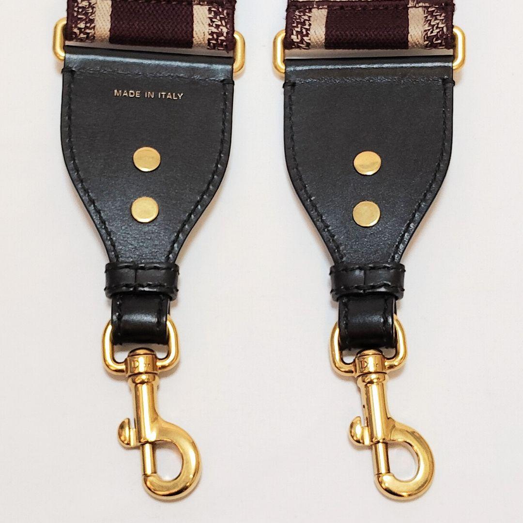 美品✨Christian Diorエンブロイダリー　ショルダーストラップ