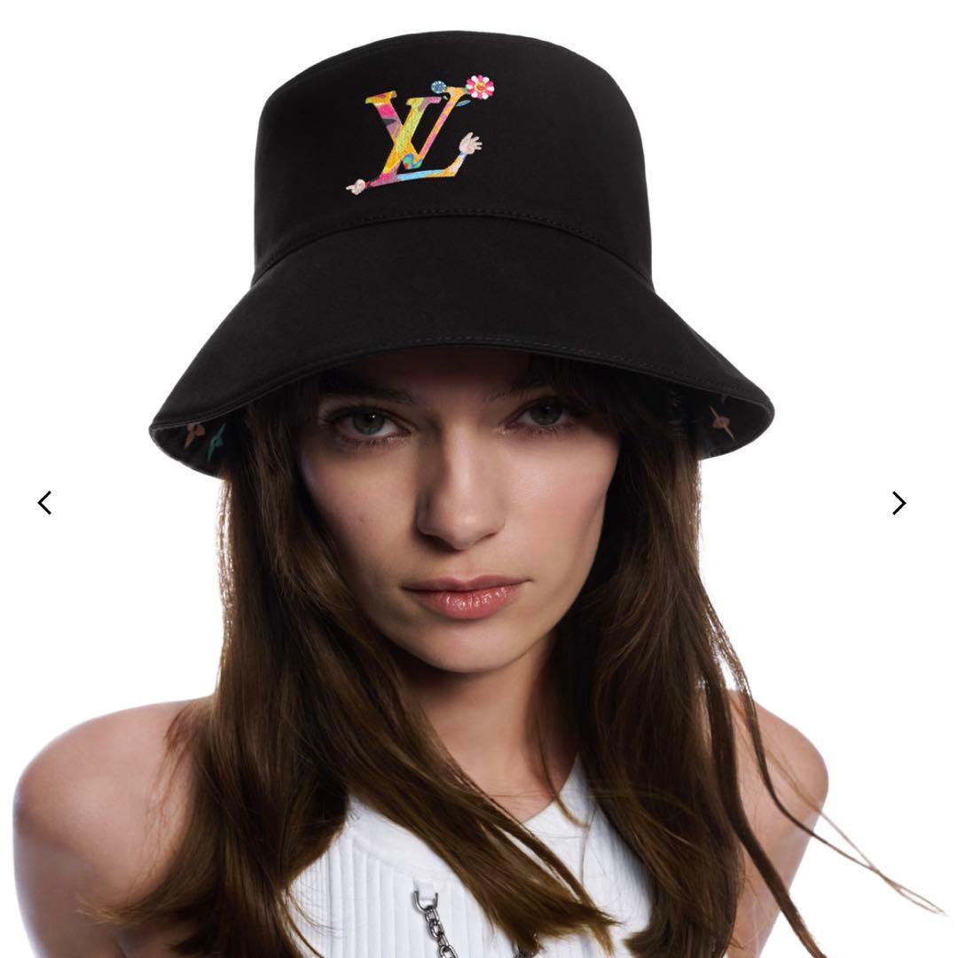 【新品未使用】LV × TM バケットハット・スーパーフラット リバーシブル　M