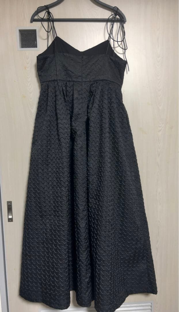 perna マトラッセキャミワンピース ブラック