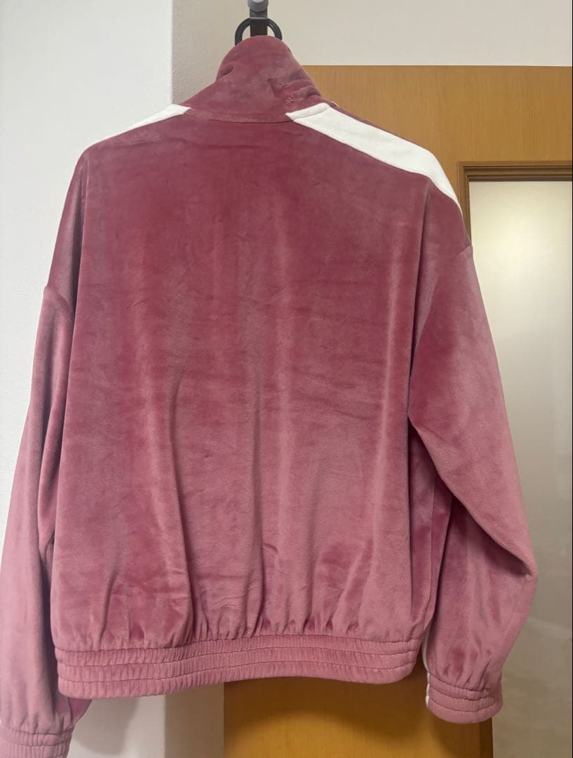 adidas アディブレイク ピンクベロア 上のみ　　M