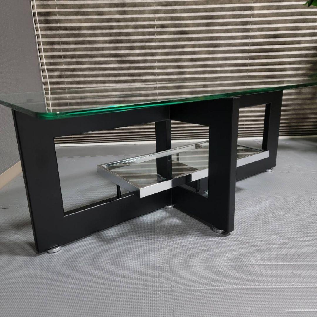 【地域限定送料込み】大塚家具　センターテーブル YGブラックレーム