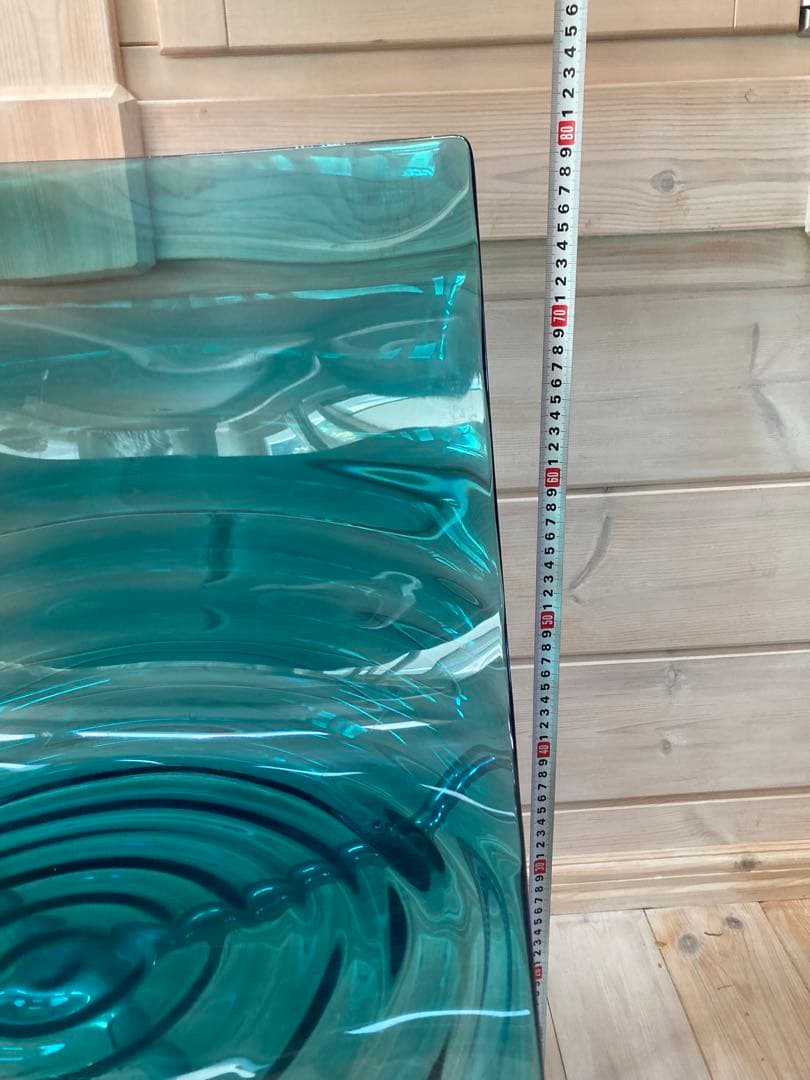 【廃盤レア】イタリア製　カリガリス L'EAU アクリルチェア　ブルー