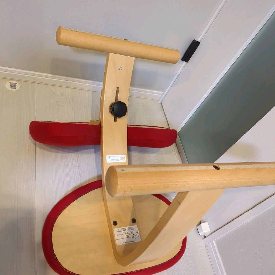 バランスラボ バランスチェア バランスイージー レッド 良品