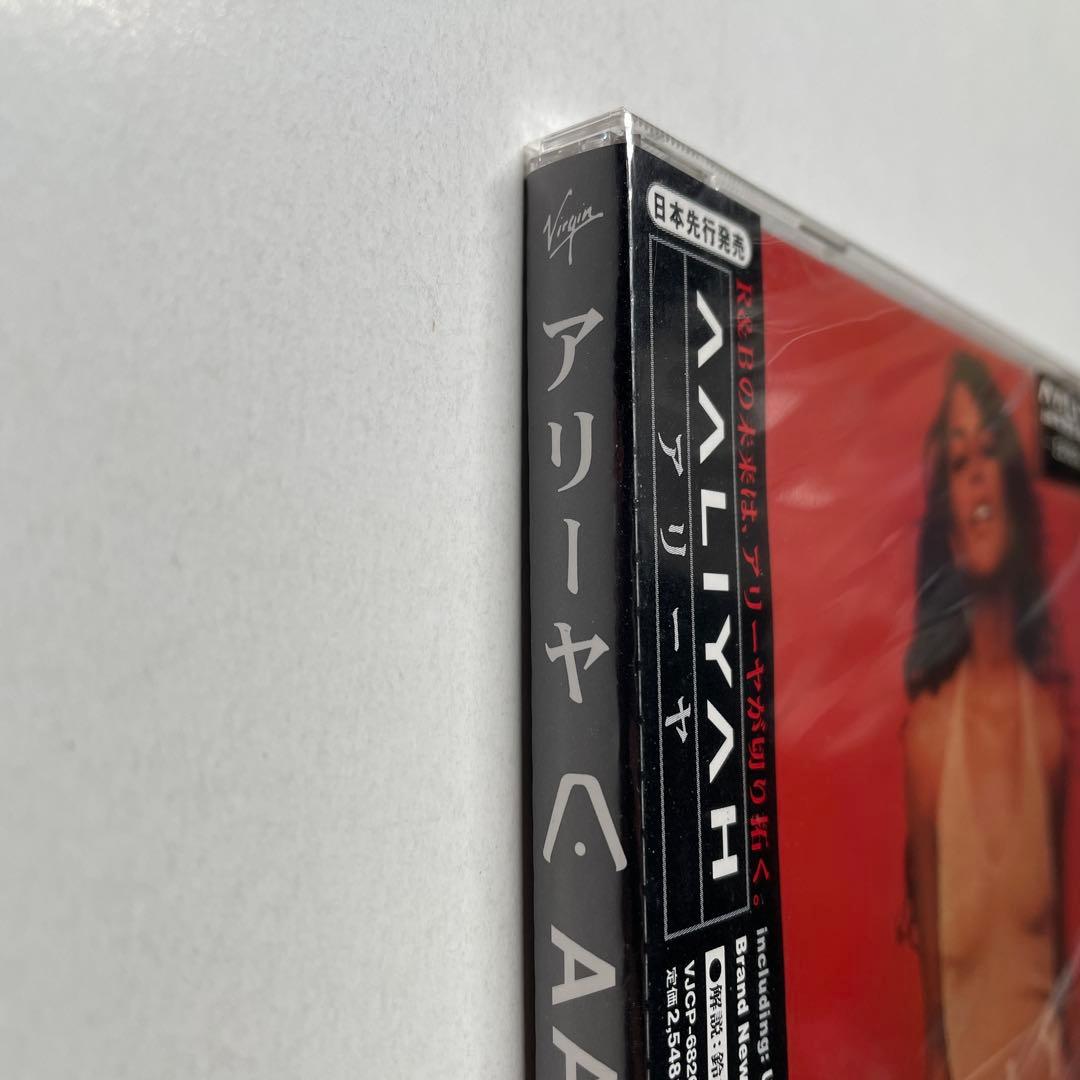新品 Aaliyah / CD 国内初盤 帯付 / 追悼ハイプステッカー付