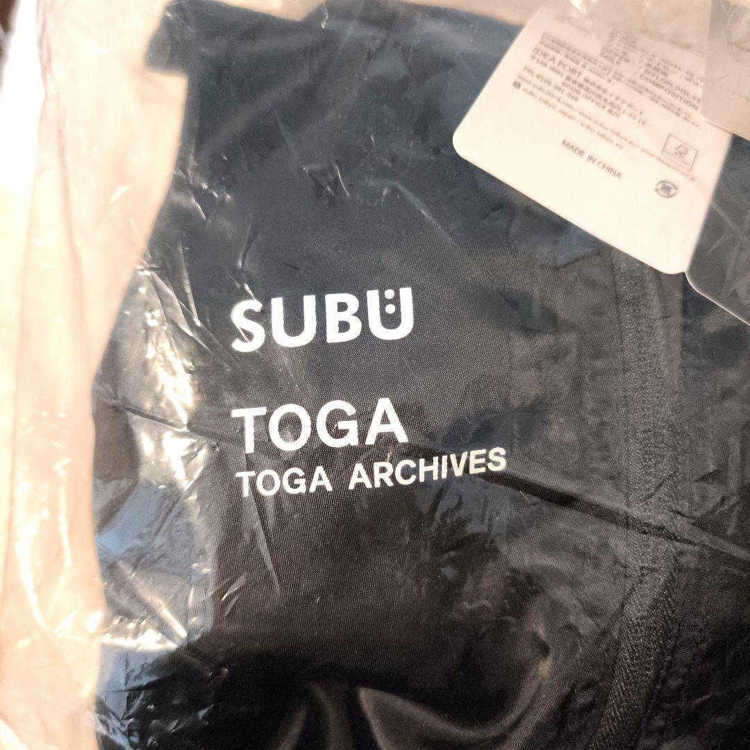 TOGA SUBU トーガ スブ Black 2 ブラック コラボ 黒 サンダル