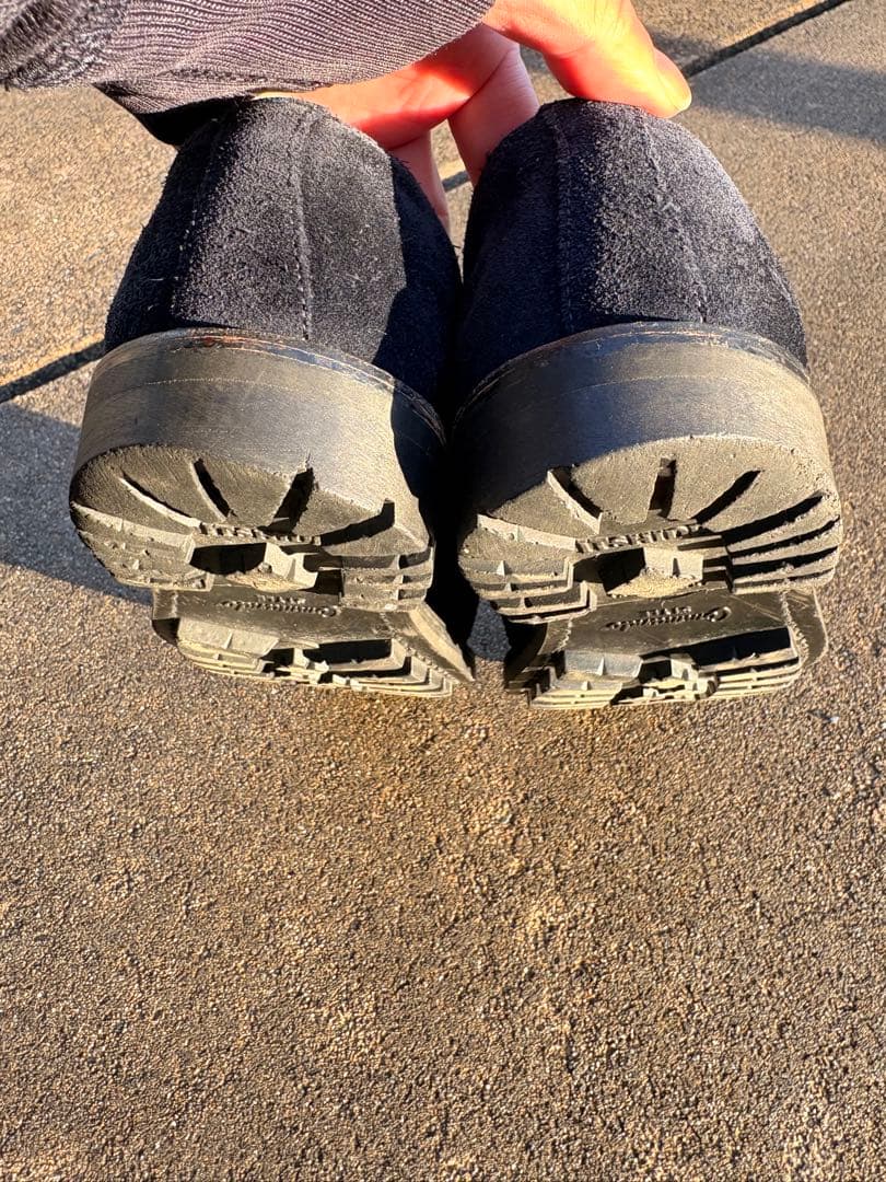 サンダース　sandars×hobo　キャップトゥスウェードレザーシューズ