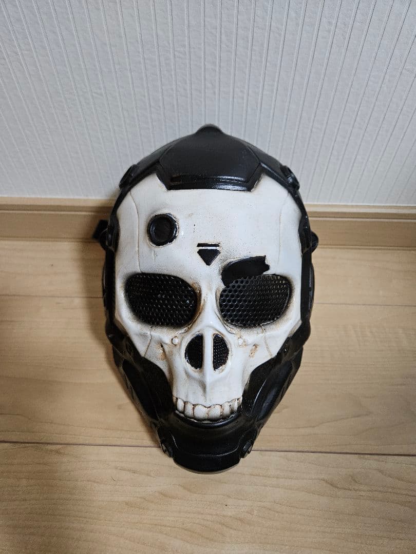 スカルマスク サバイバルゲーム レア 未使用 ゴーグル