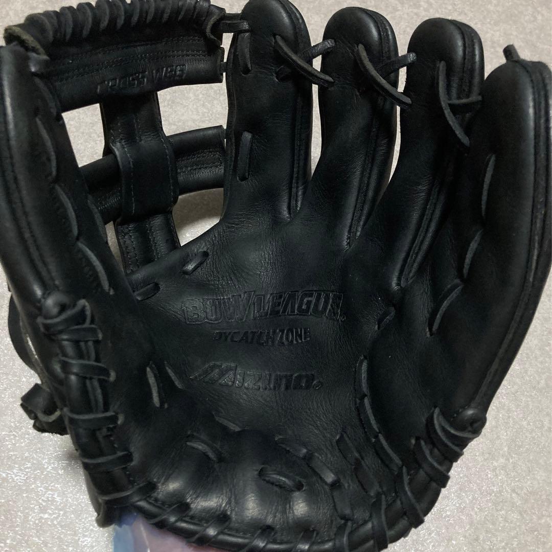 ミズノ 赤ビュー 一般 大人用 軟式 内野 野球 グローブ グラブ ◯日本製