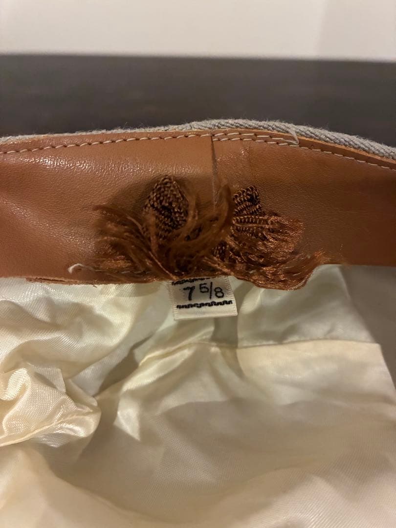 atlast&co リネンキャスケット 7 5/8 ブッチャープロダクツ