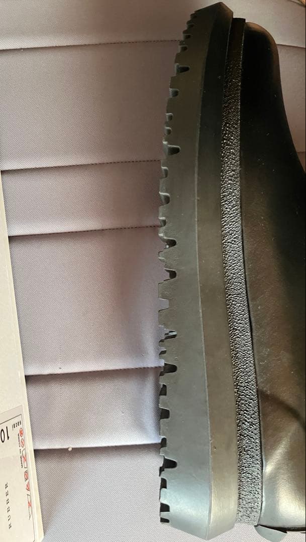 sacai ブラック レインブーツ　XL