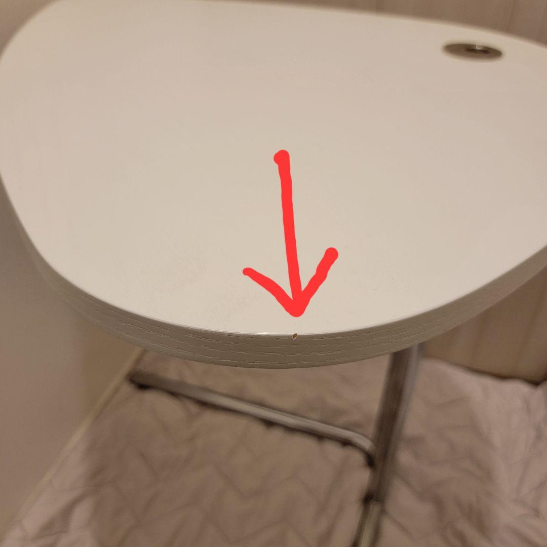 ACTUS アクタス TECTA テクタ K22 ホワイト三角形 サイドテーブル