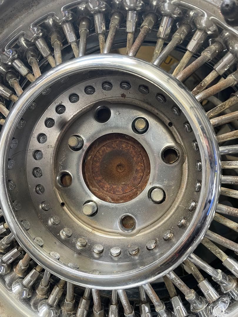 13インチワイヤーホイール100-114.3