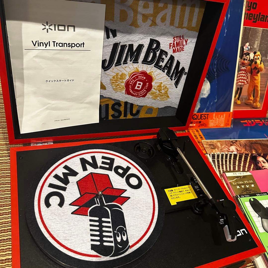 レコードプレーヤー Jim Beam レコード7枚セット