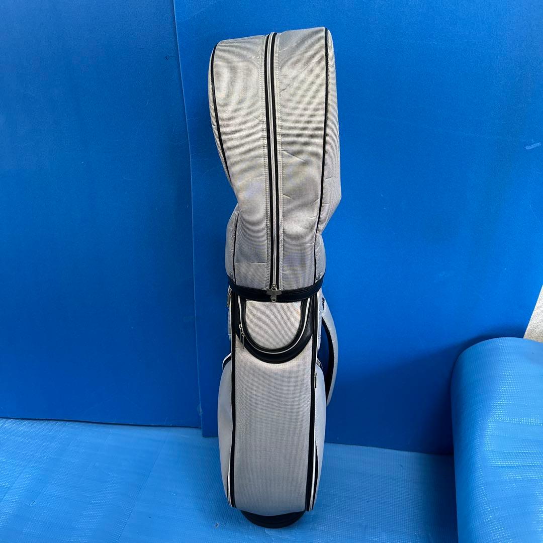 adidas シルバー キャディバッグ