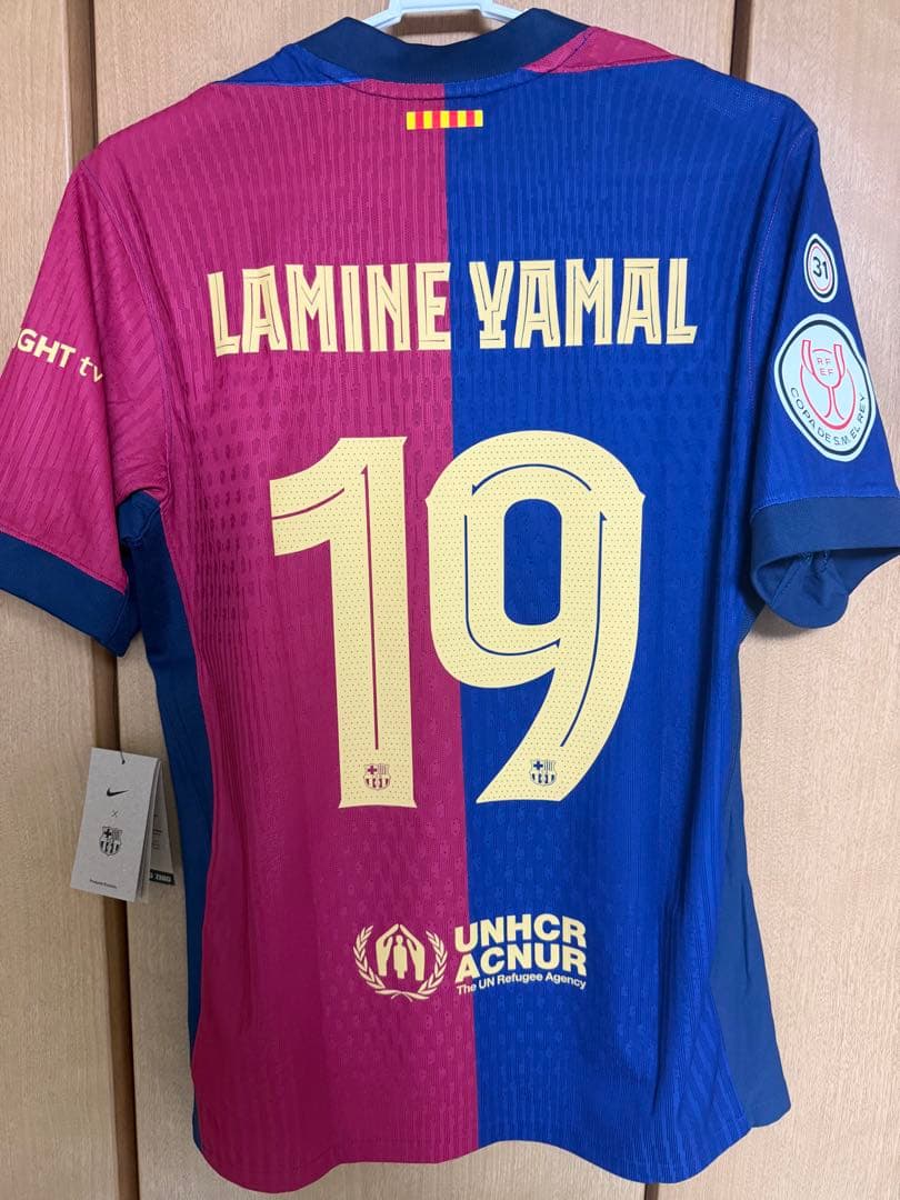 Barucelona 24/25 copadelreyヤマル　 オーセンティック