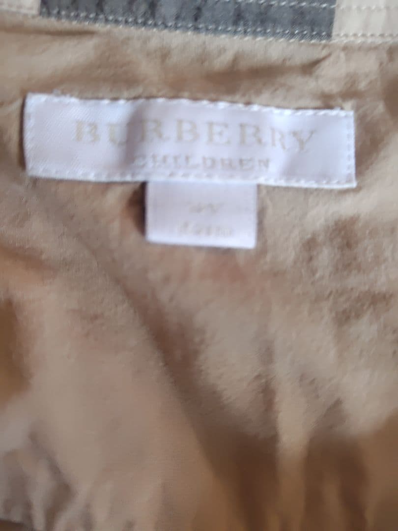 BURBERRY人気チェックワンピース 150
