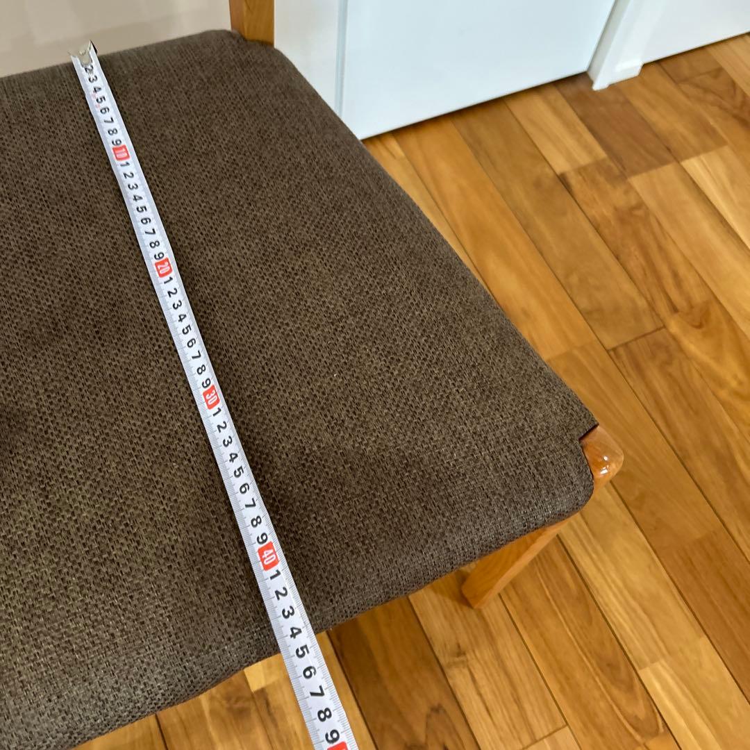 ニトリ　無垢材　ダイニングチェア 2脚