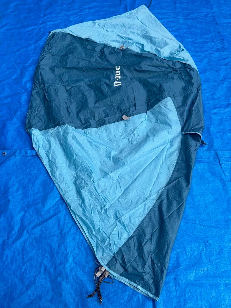 【美品】モンベル クロノスドーム2 ブルー