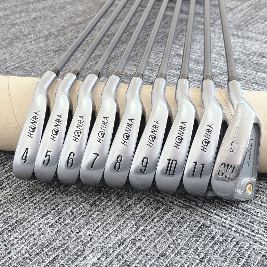 美品❗️HONMA ホンマ/LB280 アイアン 9本セット 三つ星