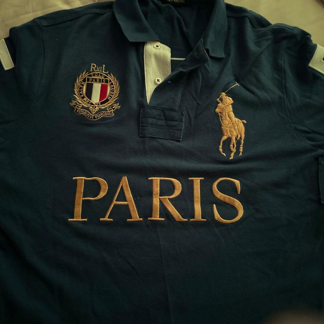 ポロラルフローレン ポロシャツ PARIS ビッグポニー