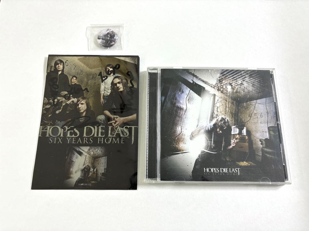 Hopes die last CD 日本盤　サイン入りブロマイド　缶バッジ