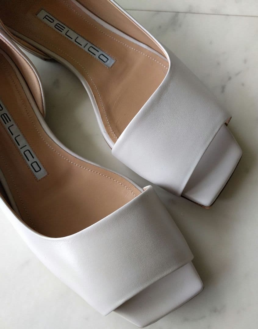 PELLICO ペリーコ　オープン トゥ フラット パンプス