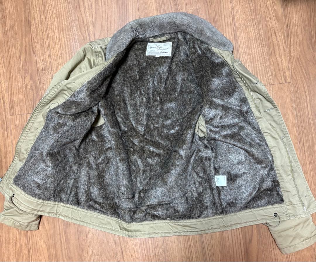 AVIREX N1デッキジャケット サイズL ミリタリー