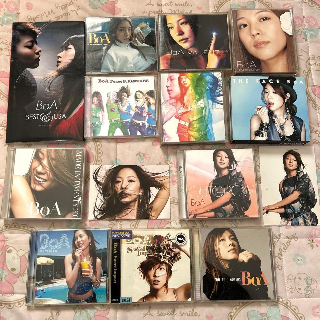 【初回限定版/多数あり】BoA CD PV DVD付き　まとめ売り　12枚セット