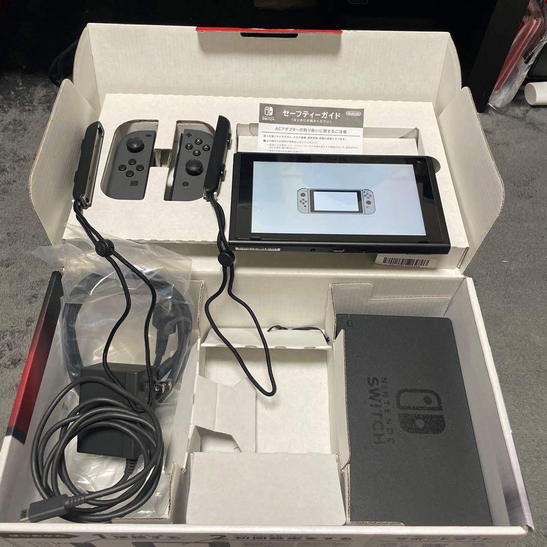 Nintendo Switch 本体 ※外装傷、コントローラ不良