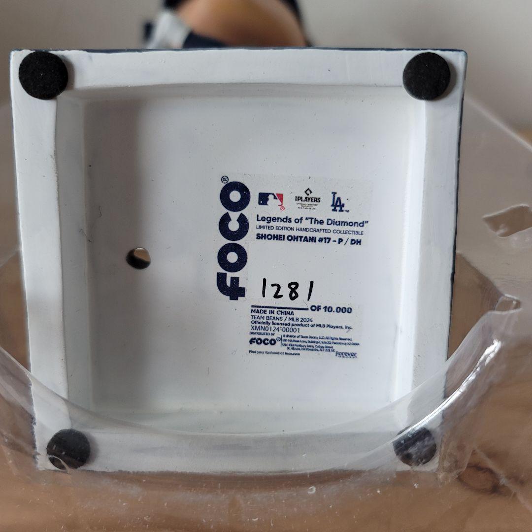 希少世界限定10000個 大谷翔平ボブルヘッドバッターアウェーユニフォーム