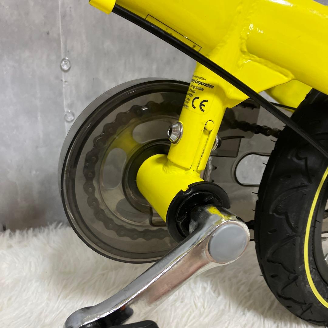 【極美品】へんしんバイク 12インチ イエロー　黄色