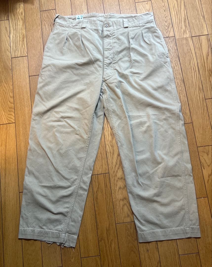 フランス軍 M-52 M52 サイズ47 チノ パンツ チノパン オリジナル