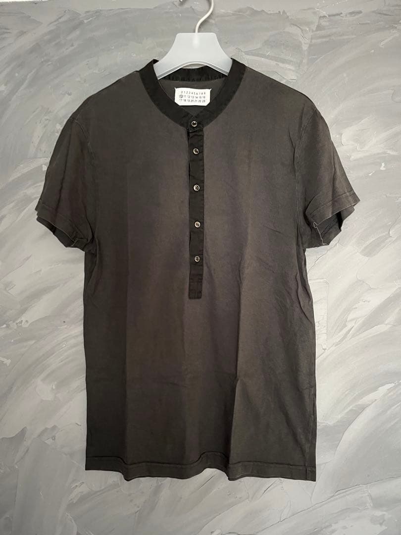 マルタン マルジェラ ⑩ ヘンリーネック Tシャツ 本人期 48 レア 06年