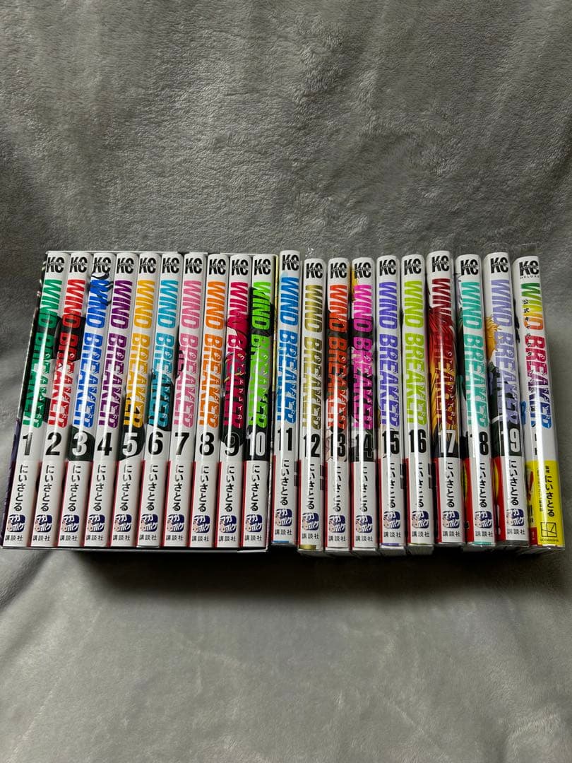 WIND BREAKER漫画1〜19巻&公式キャラクターブック