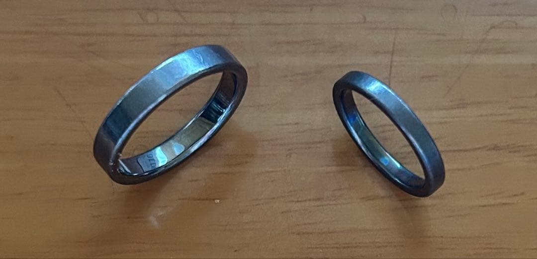 タンタル指輪ペア