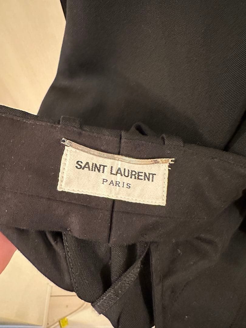 サンローラン パワーショルダー スモーキングジャケットセットアップ