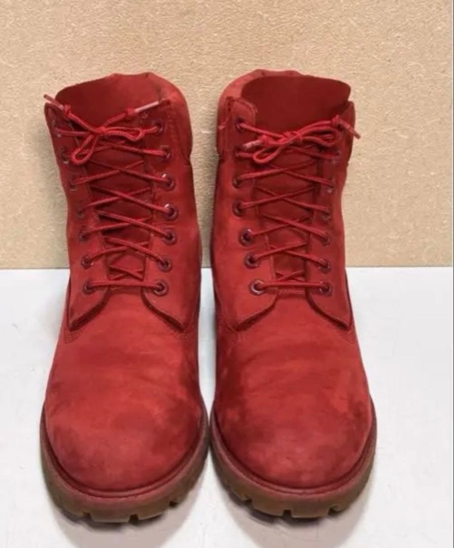 s*r様 Timberland赤 6インチ ブーツ値下げ交渉可