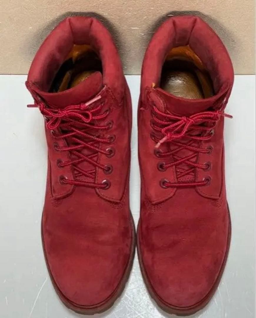 s*r様 Timberland赤 6インチ ブーツ値下げ交渉可