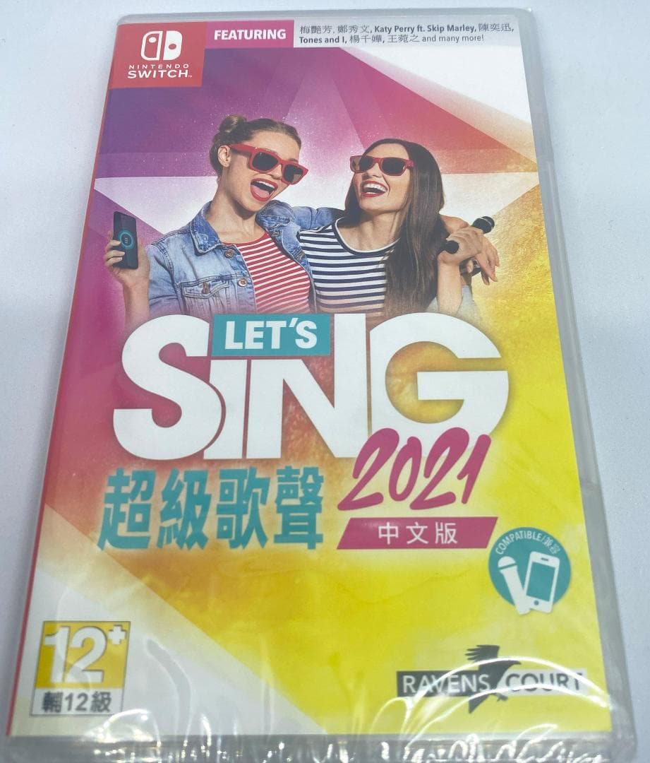 ★海外版・アジア版★Switch★ Let's Sing 2021 カラオケ