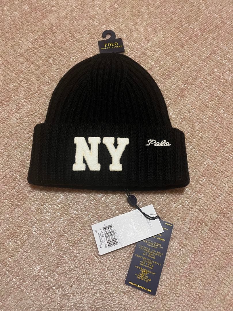 新品未使用⭐︎POLO NYニット帽