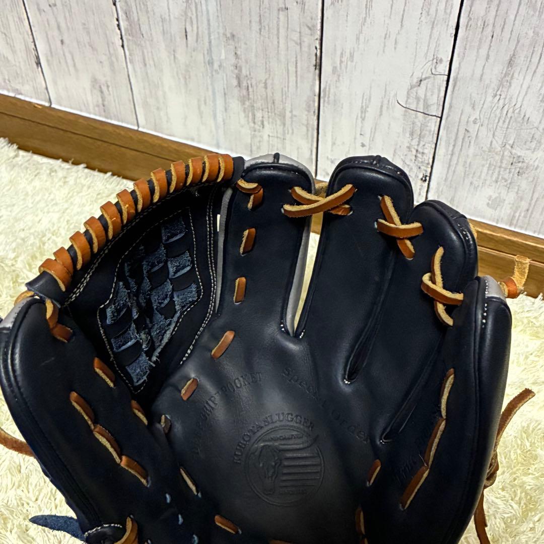Slugger シルバー　黒　野球　グローブ True Professional