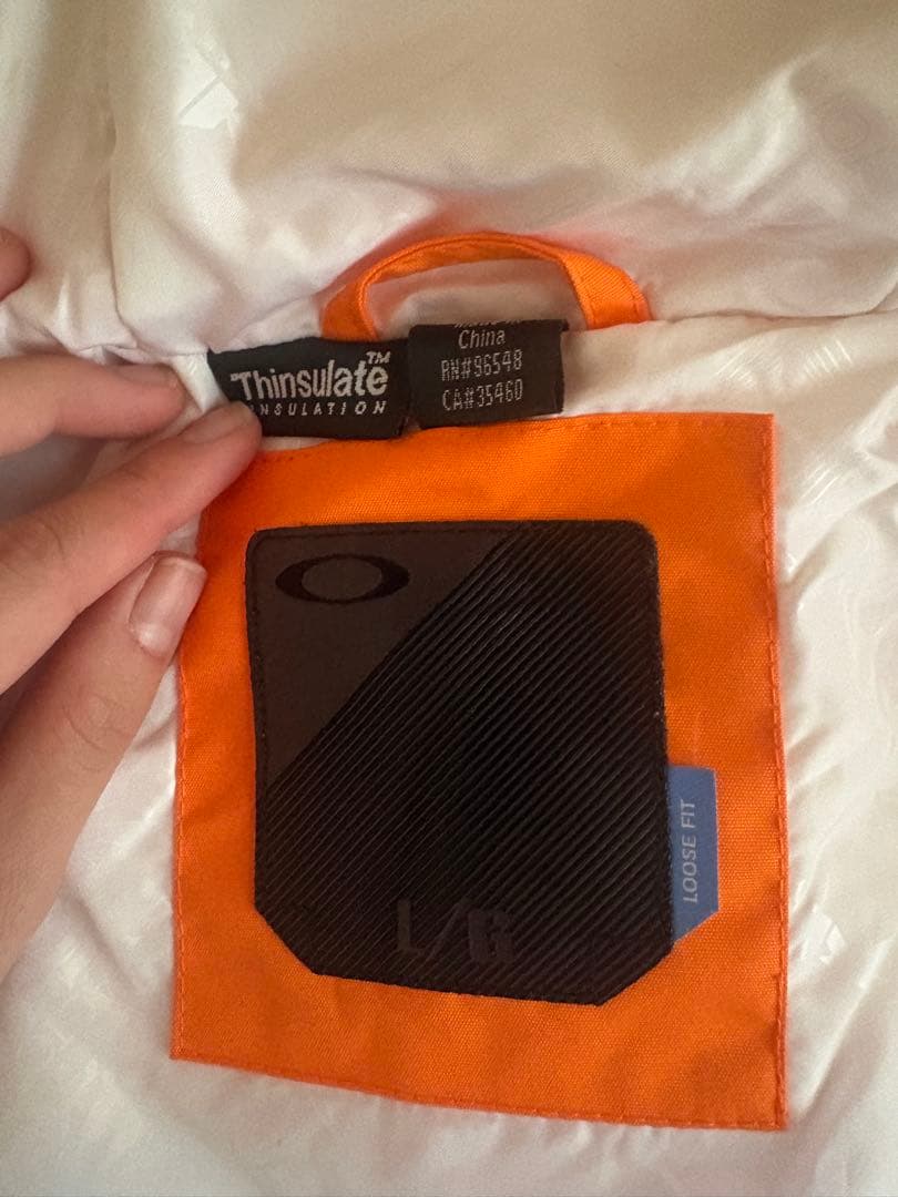 Oakley スキーウェア オレンジ