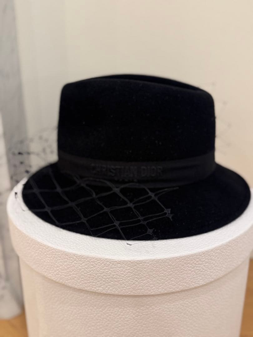 【新品未使用】Dior ベール ハット