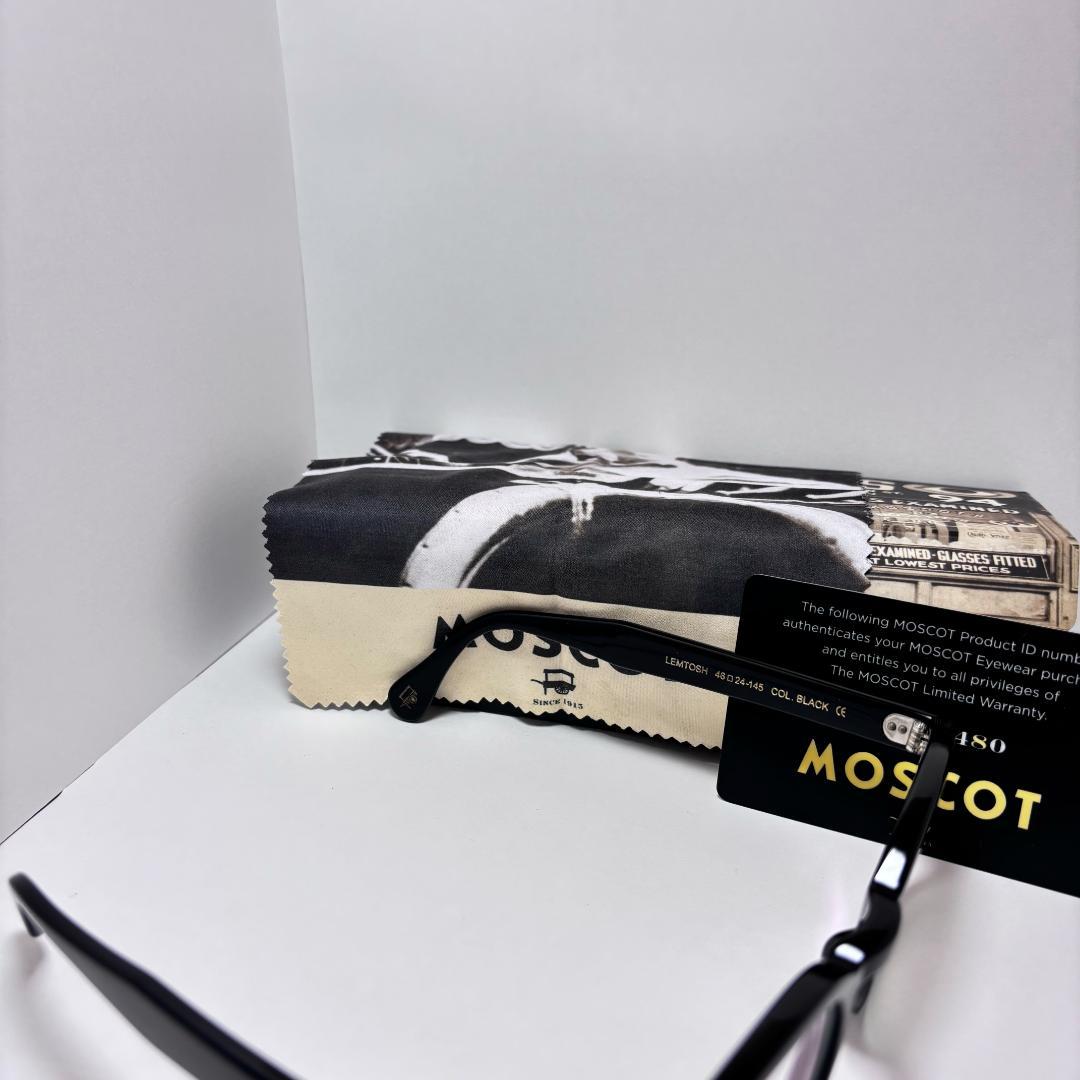 ◆値下げ◆MOSCOT◆LEMTOSH◆ブラック◆46サイズ