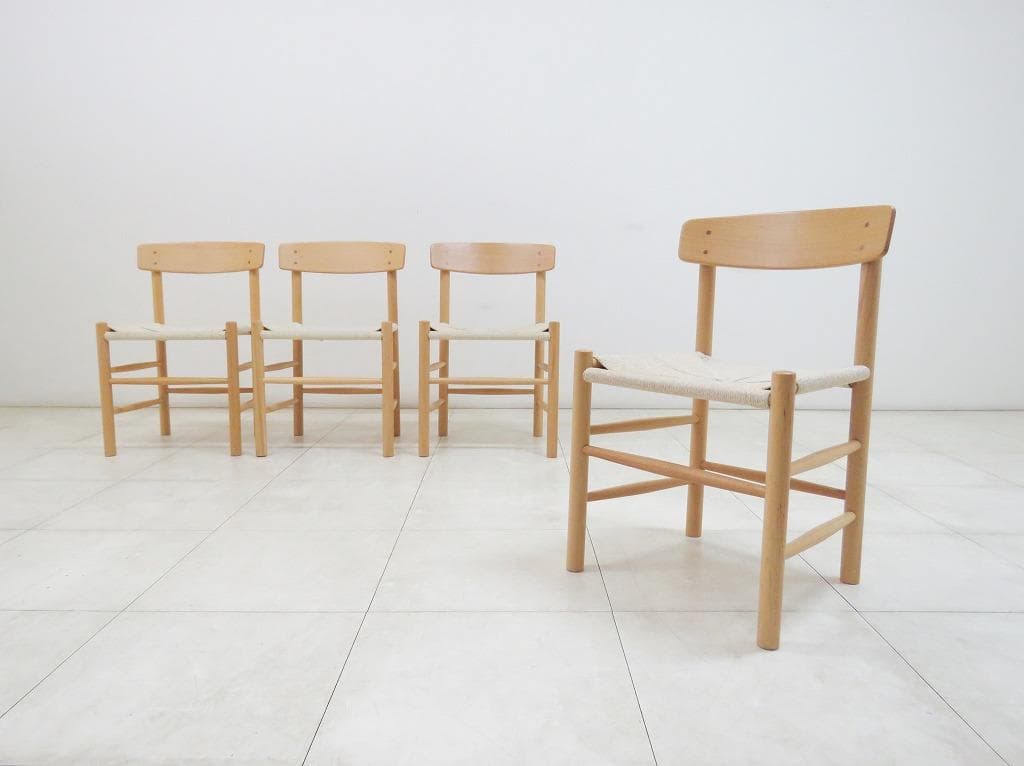 ボーエ・モーエンセン シェーカーチェア 4脚セット ダイニング リプロダクト