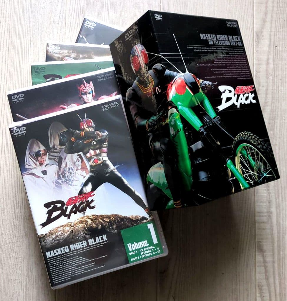 【新品 未開封 非売品】仮面ライダー BLACK【DVDBOX 5枚組】