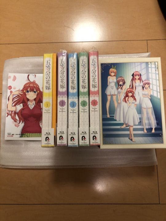 五等分の花嫁　1期　2期　Blu-ray 新品未開封品　特典　収納BOX