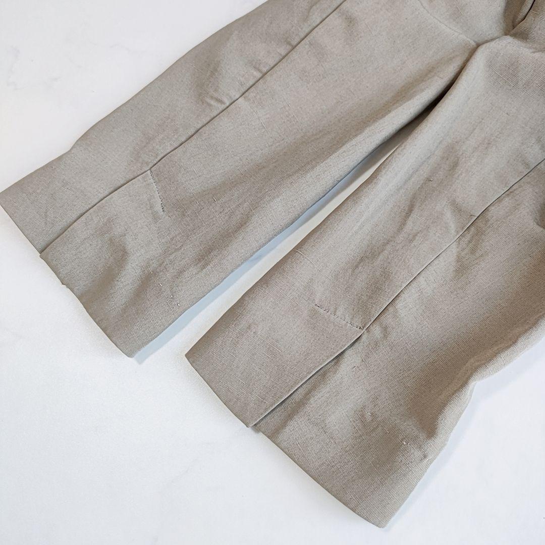 【Rose*】新品✨スローブイエナ リネン混 ノーカラージャケット