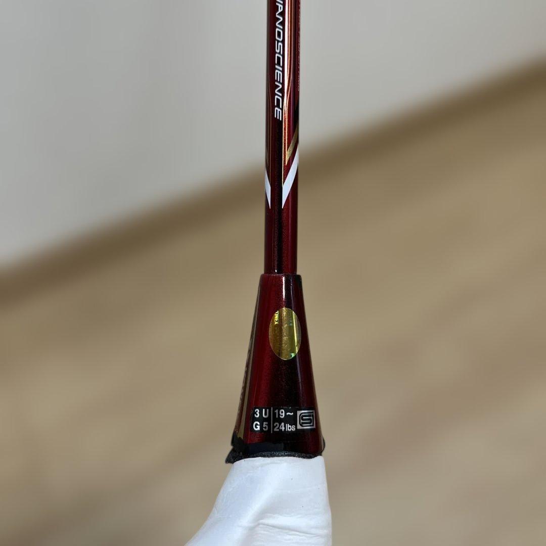 土日限定値下げ【廃盤】ARC SABER 10 バドラケット レッド 3UG5